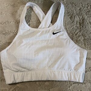 Nike Women's White Sports Bra